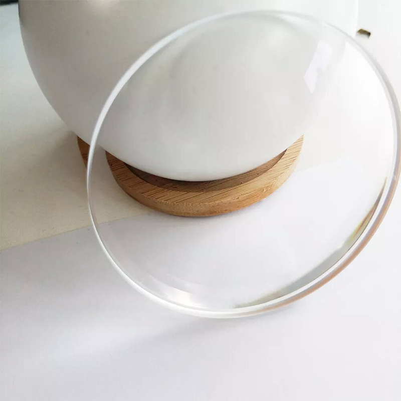 Полуфабрикатная однофокальная линза с синим блоком 1,74