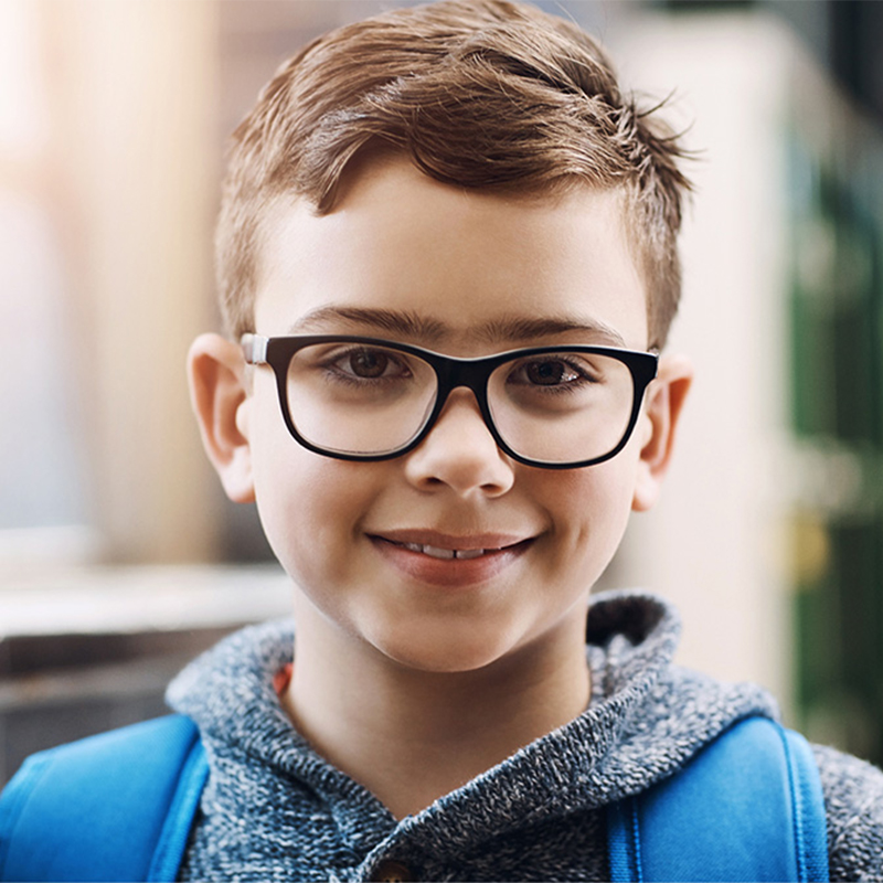 Восьмиугольная круглая линза для контроля близорукости